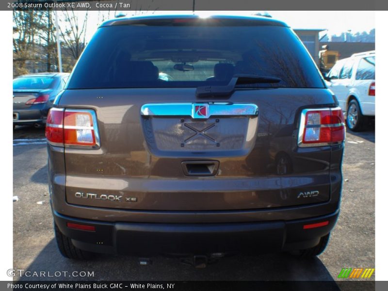 Cocoa / Tan 2008 Saturn Outlook XE AWD
