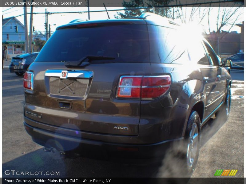 Cocoa / Tan 2008 Saturn Outlook XE AWD