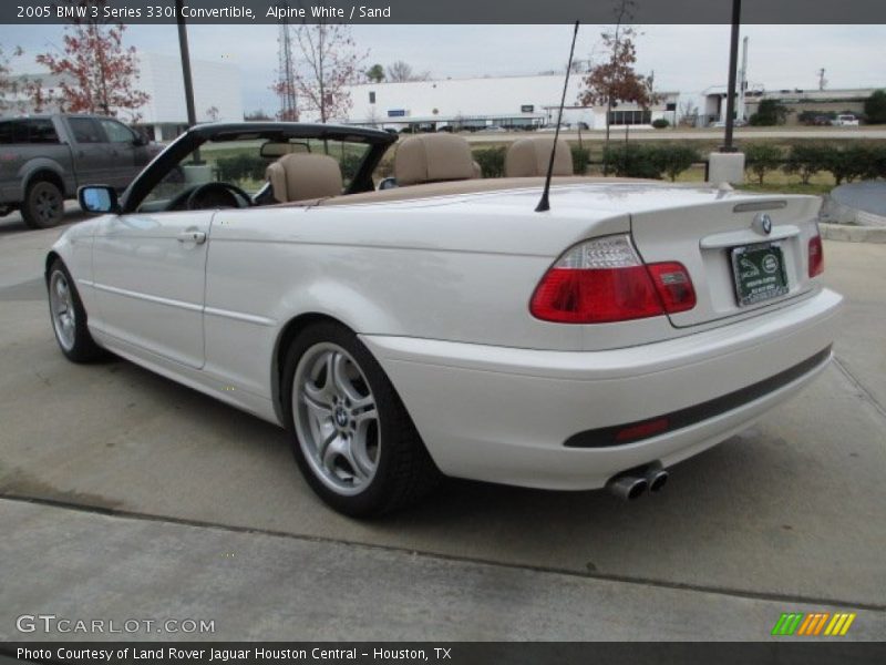 Alpine White / Sand 2005 BMW 3 Series 330i Convertible