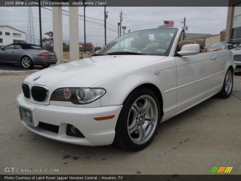 Alpine White / Sand 2005 BMW 3 Series 330i Convertible