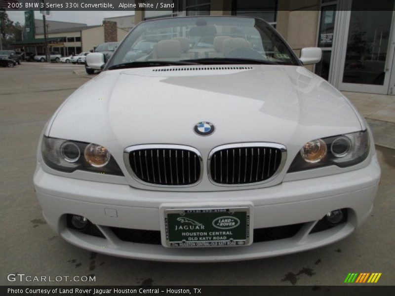 Alpine White / Sand 2005 BMW 3 Series 330i Convertible