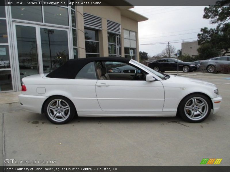 Alpine White / Sand 2005 BMW 3 Series 330i Convertible