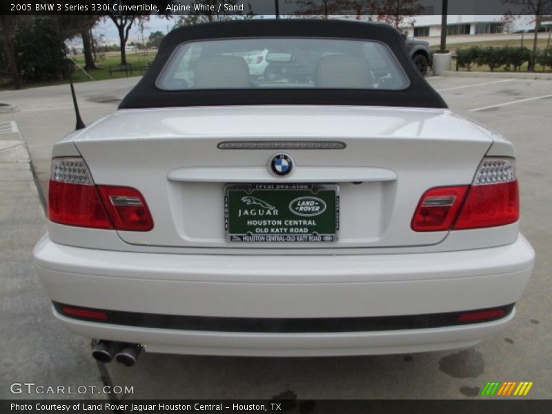 Alpine White / Sand 2005 BMW 3 Series 330i Convertible