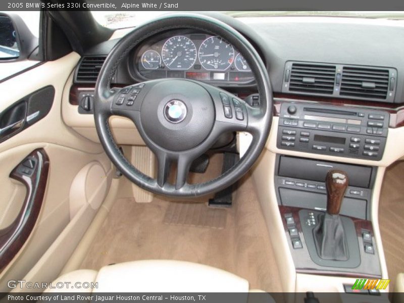 Alpine White / Sand 2005 BMW 3 Series 330i Convertible