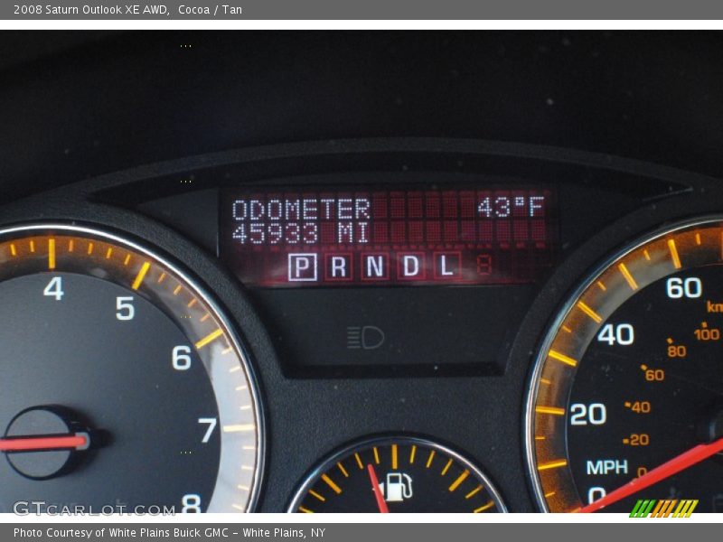 Cocoa / Tan 2008 Saturn Outlook XE AWD