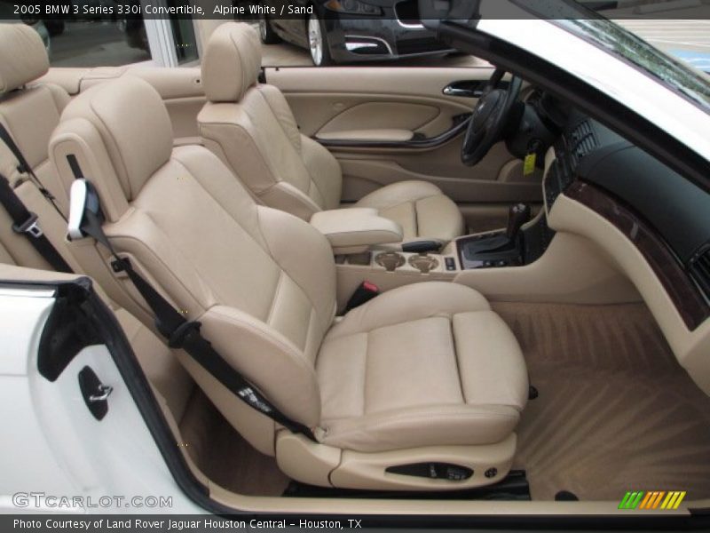 Alpine White / Sand 2005 BMW 3 Series 330i Convertible