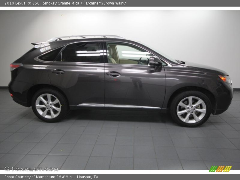Smokey Granite Mica / Parchment/Brown Walnut 2010 Lexus RX 350