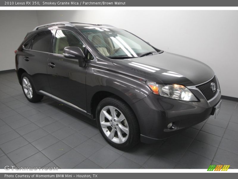 Smokey Granite Mica / Parchment/Brown Walnut 2010 Lexus RX 350