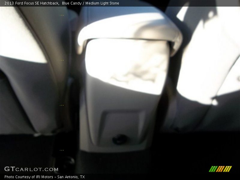 Blue Candy / Medium Light Stone 2013 Ford Focus SE Hatchback