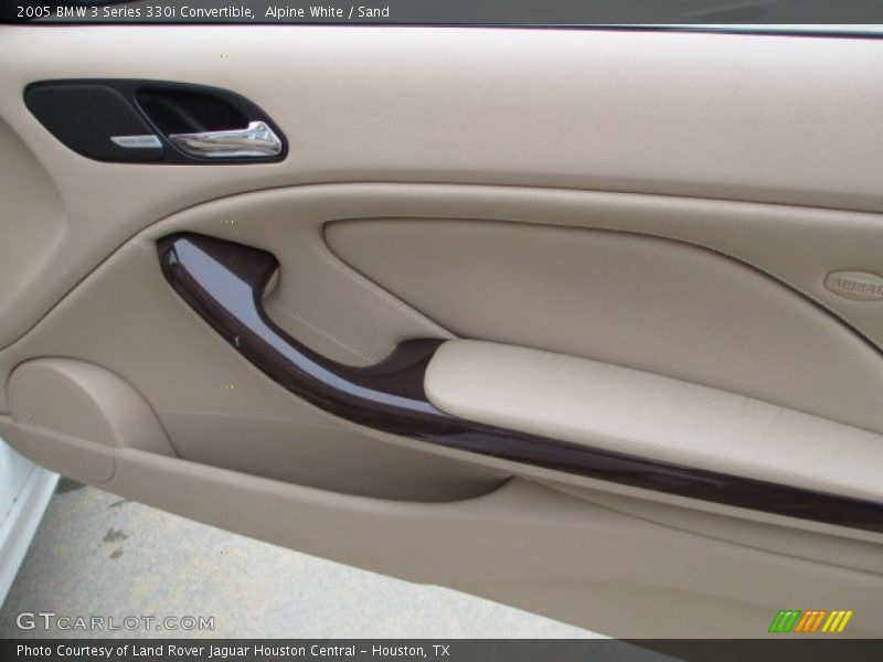 Alpine White / Sand 2005 BMW 3 Series 330i Convertible