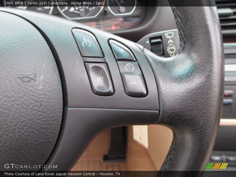 Alpine White / Sand 2005 BMW 3 Series 330i Convertible