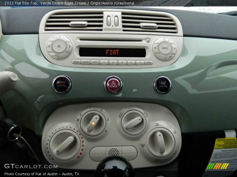 Controls of 2013 500 Pop