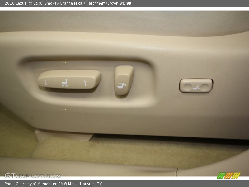 Smokey Granite Mica / Parchment/Brown Walnut 2010 Lexus RX 350