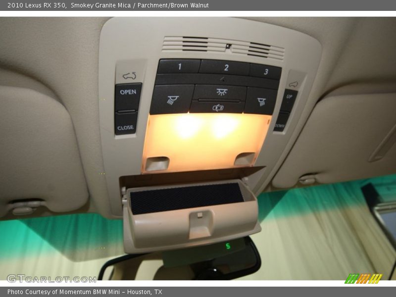 Smokey Granite Mica / Parchment/Brown Walnut 2010 Lexus RX 350