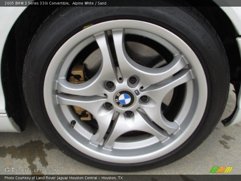 Alpine White / Sand 2005 BMW 3 Series 330i Convertible