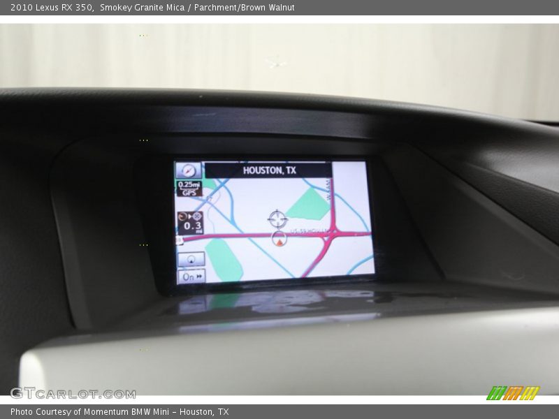 Smokey Granite Mica / Parchment/Brown Walnut 2010 Lexus RX 350