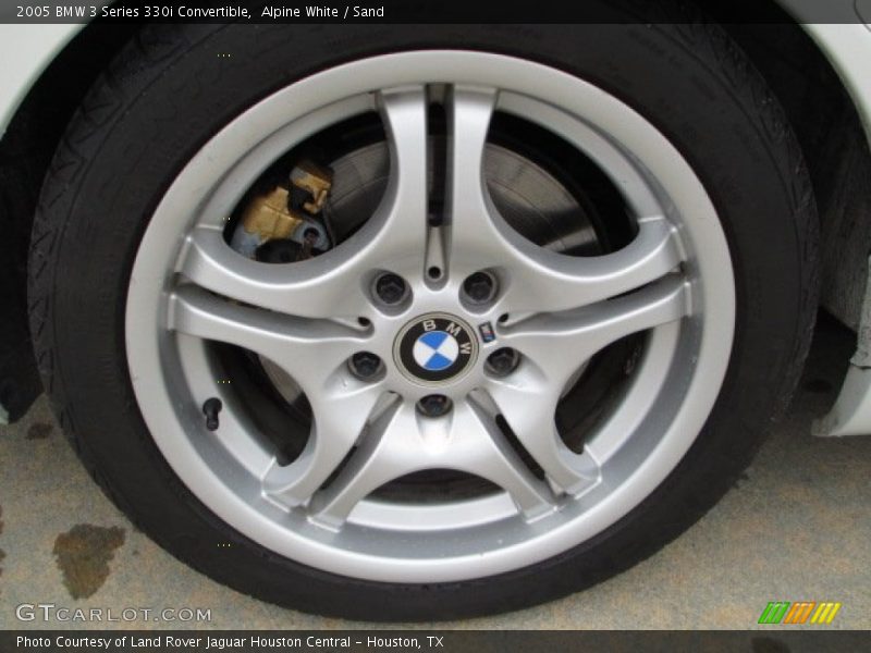 Alpine White / Sand 2005 BMW 3 Series 330i Convertible