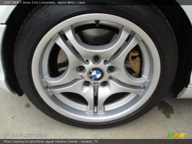 Alpine White / Sand 2005 BMW 3 Series 330i Convertible