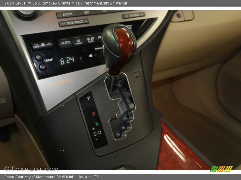 Smokey Granite Mica / Parchment/Brown Walnut 2010 Lexus RX 350