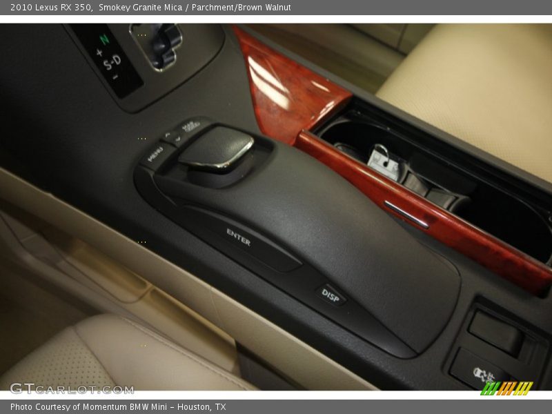 Smokey Granite Mica / Parchment/Brown Walnut 2010 Lexus RX 350