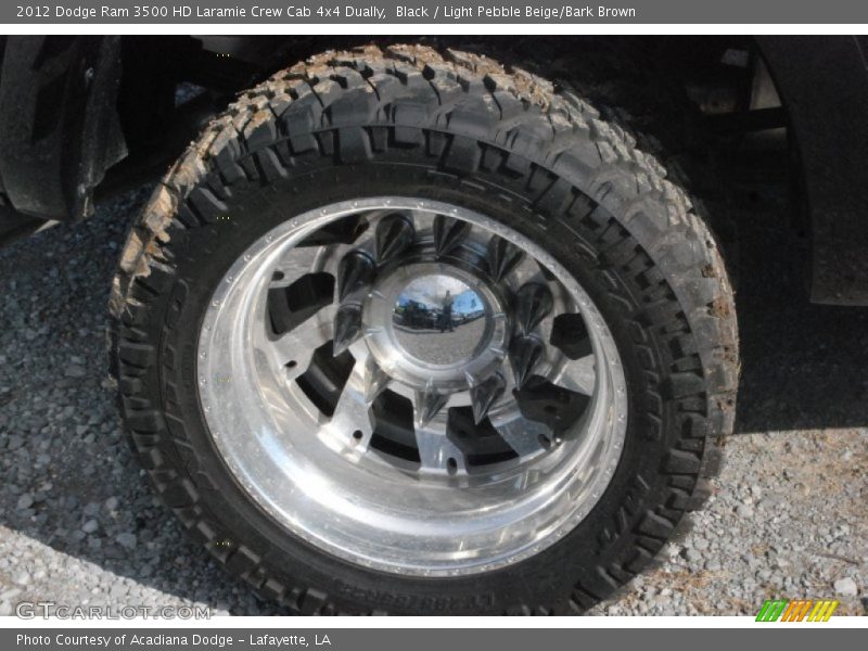 Custom Wheels of 2012 Ram 3500 HD Laramie Crew Cab 4x4 Dually