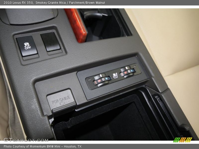 Smokey Granite Mica / Parchment/Brown Walnut 2010 Lexus RX 350