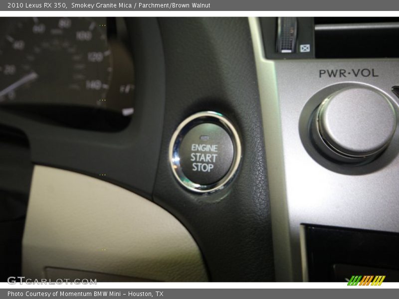 Smokey Granite Mica / Parchment/Brown Walnut 2010 Lexus RX 350