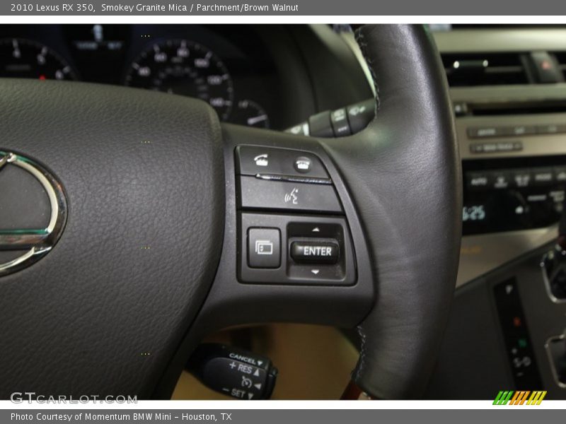 Smokey Granite Mica / Parchment/Brown Walnut 2010 Lexus RX 350