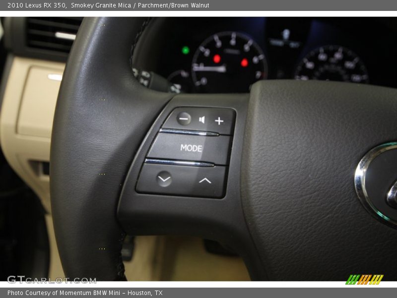 Smokey Granite Mica / Parchment/Brown Walnut 2010 Lexus RX 350