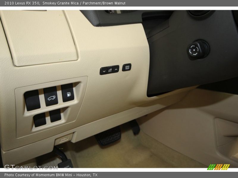 Smokey Granite Mica / Parchment/Brown Walnut 2010 Lexus RX 350