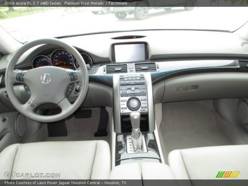 Dashboard of 2009 RL 3.7 AWD Sedan