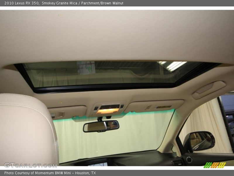 Smokey Granite Mica / Parchment/Brown Walnut 2010 Lexus RX 350