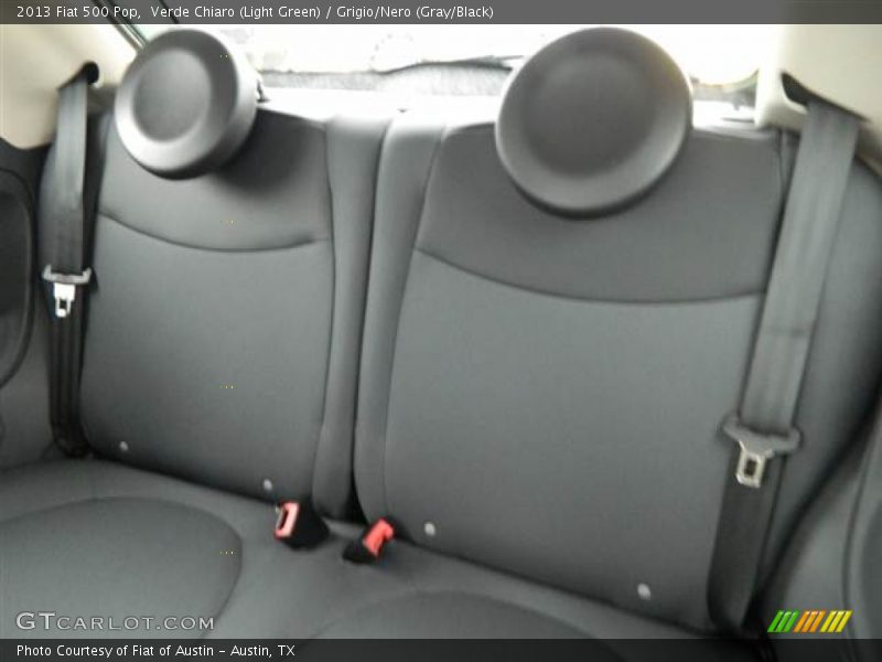 Verde Chiaro (Light Green) / Grigio/Nero (Gray/Black) 2013 Fiat 500 Pop