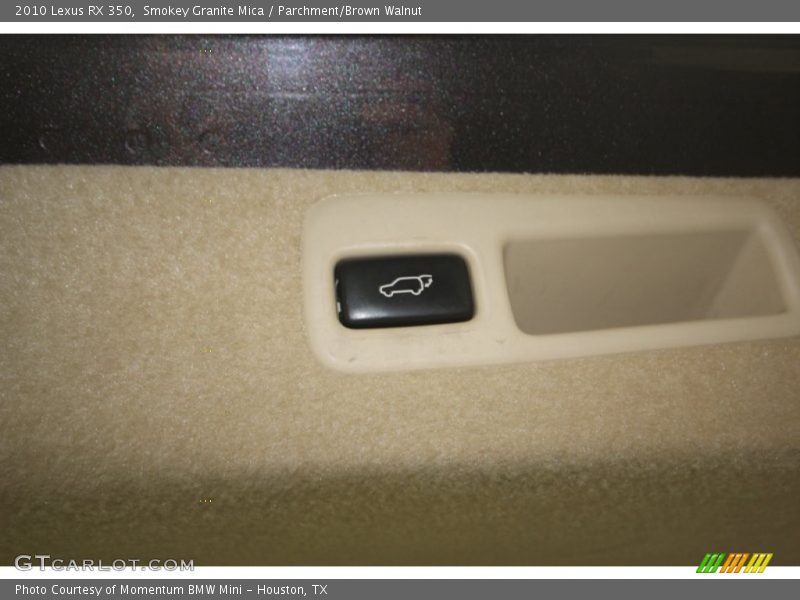 Smokey Granite Mica / Parchment/Brown Walnut 2010 Lexus RX 350