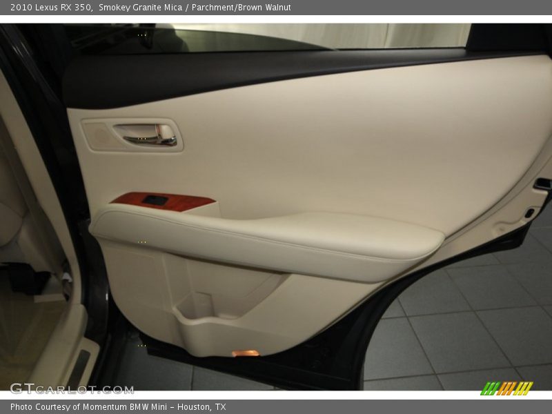 Smokey Granite Mica / Parchment/Brown Walnut 2010 Lexus RX 350