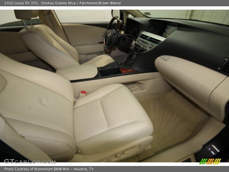 Smokey Granite Mica / Parchment/Brown Walnut 2010 Lexus RX 350