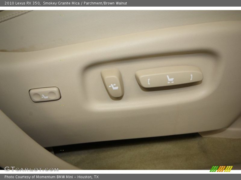 Smokey Granite Mica / Parchment/Brown Walnut 2010 Lexus RX 350