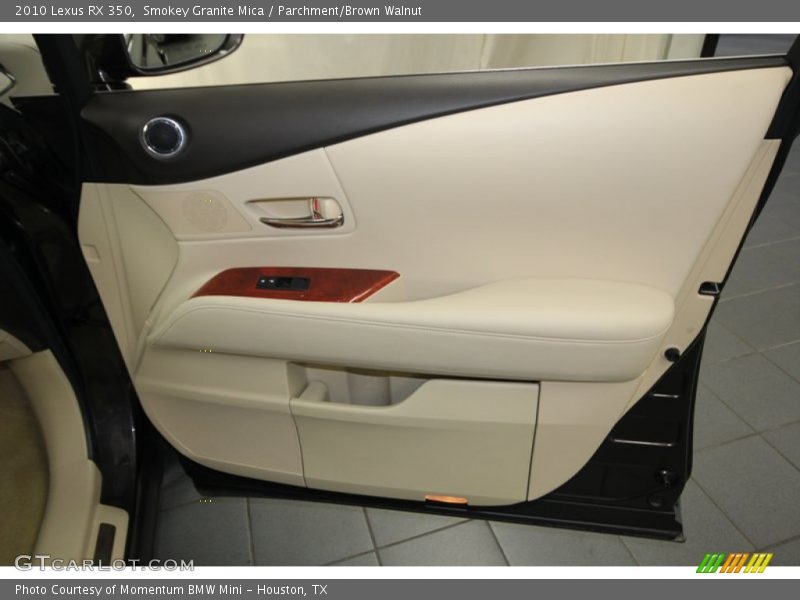Smokey Granite Mica / Parchment/Brown Walnut 2010 Lexus RX 350