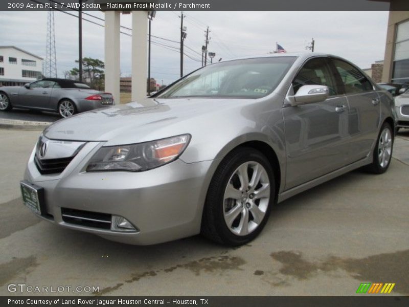 Front 3/4 View of 2009 RL 3.7 AWD Sedan