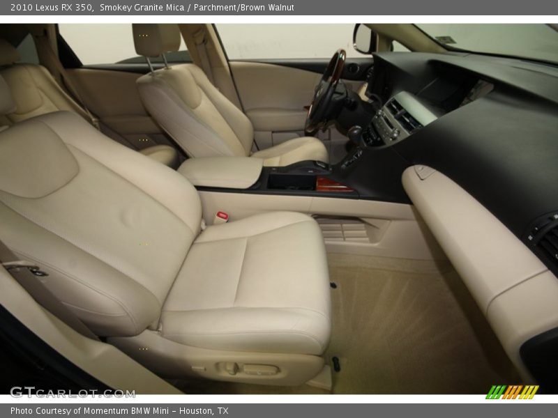 Smokey Granite Mica / Parchment/Brown Walnut 2010 Lexus RX 350