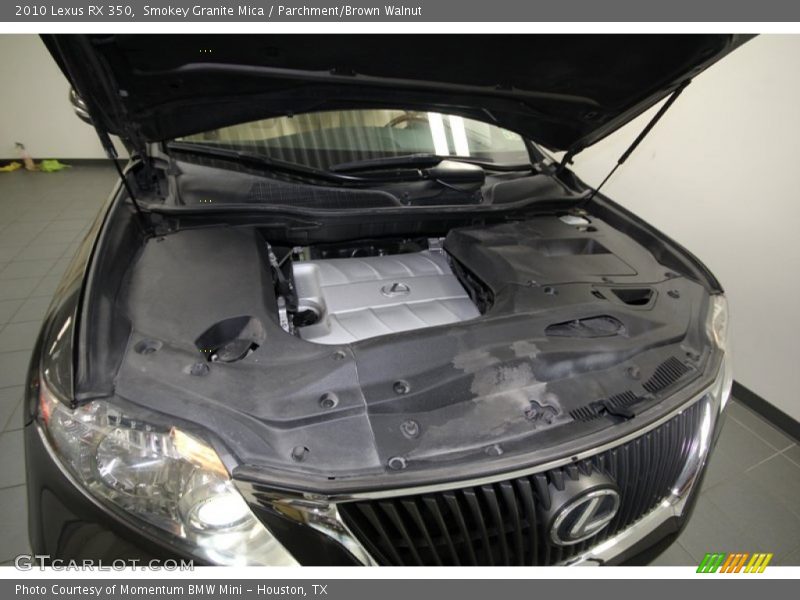 Smokey Granite Mica / Parchment/Brown Walnut 2010 Lexus RX 350