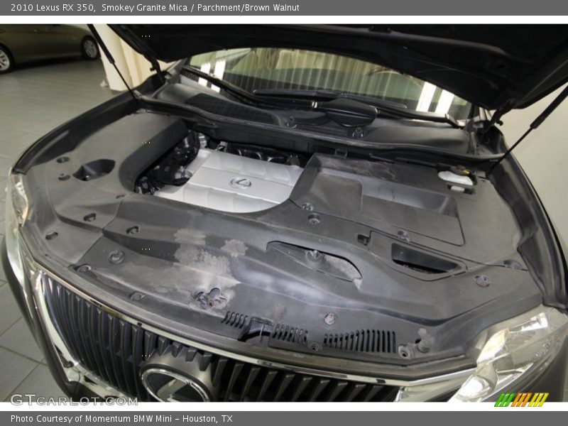 Smokey Granite Mica / Parchment/Brown Walnut 2010 Lexus RX 350