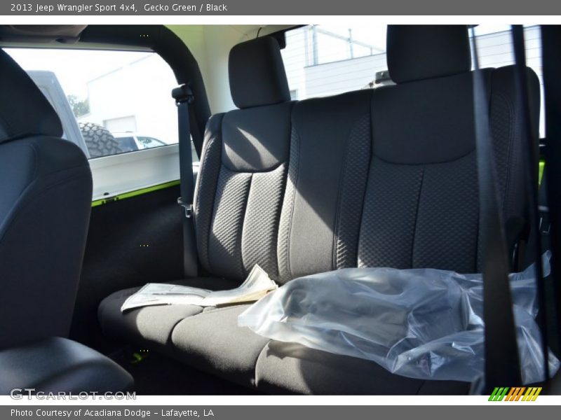 Gecko Green / Black 2013 Jeep Wrangler Sport 4x4