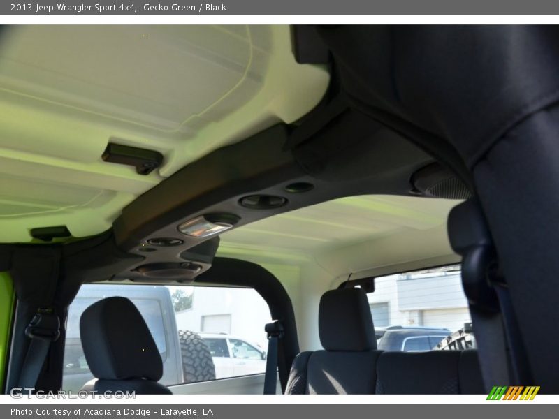 Gecko Green / Black 2013 Jeep Wrangler Sport 4x4