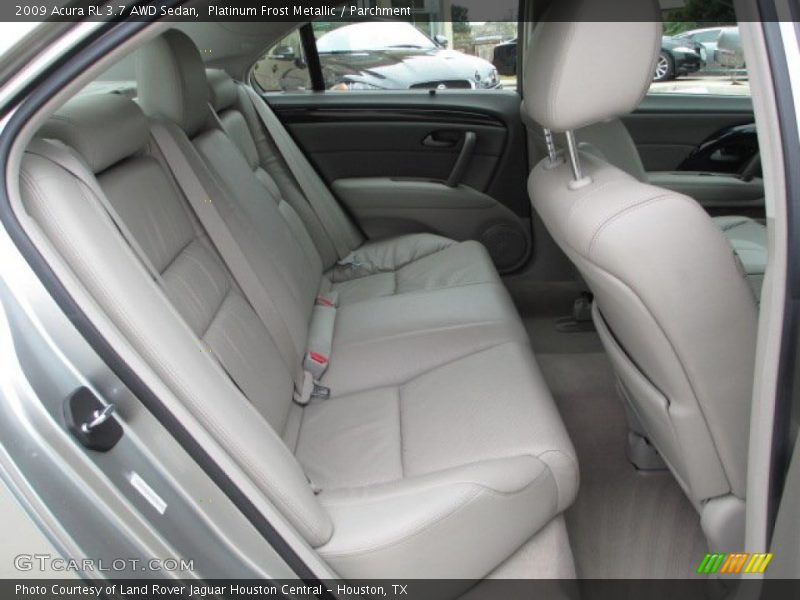 Platinum Frost Metallic / Parchment 2009 Acura RL 3.7 AWD Sedan