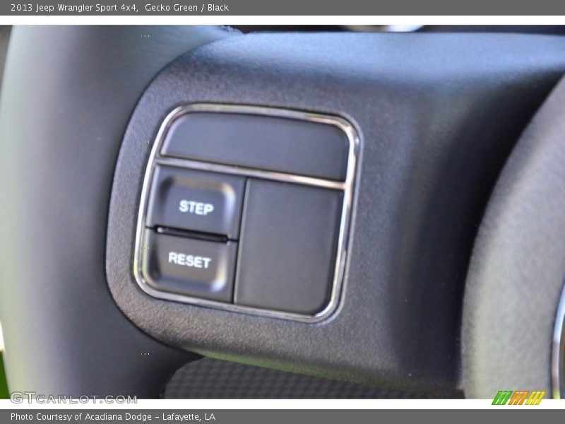 Gecko Green / Black 2013 Jeep Wrangler Sport 4x4