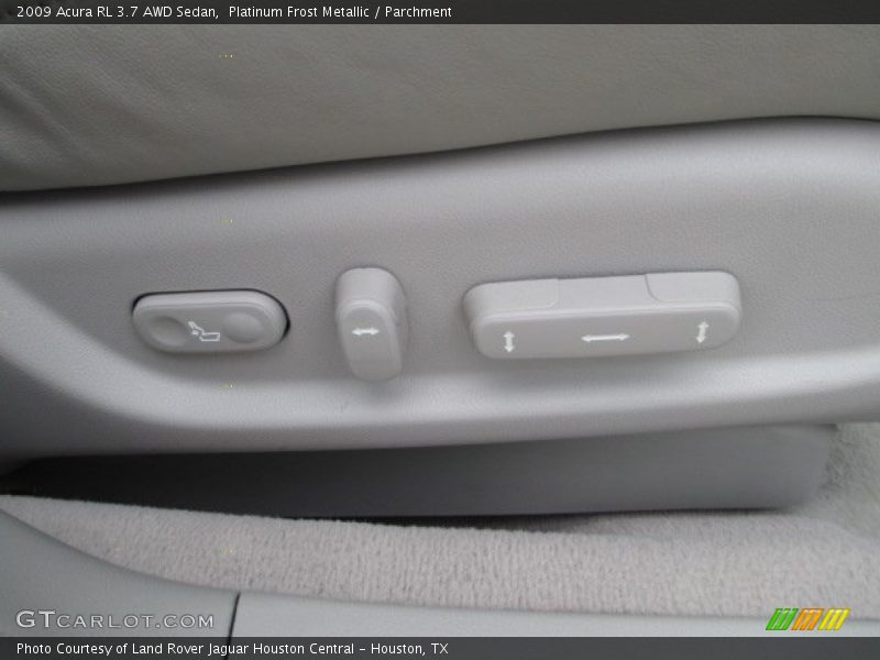 Platinum Frost Metallic / Parchment 2009 Acura RL 3.7 AWD Sedan