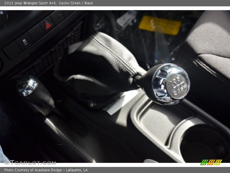 Gecko Green / Black 2013 Jeep Wrangler Sport 4x4