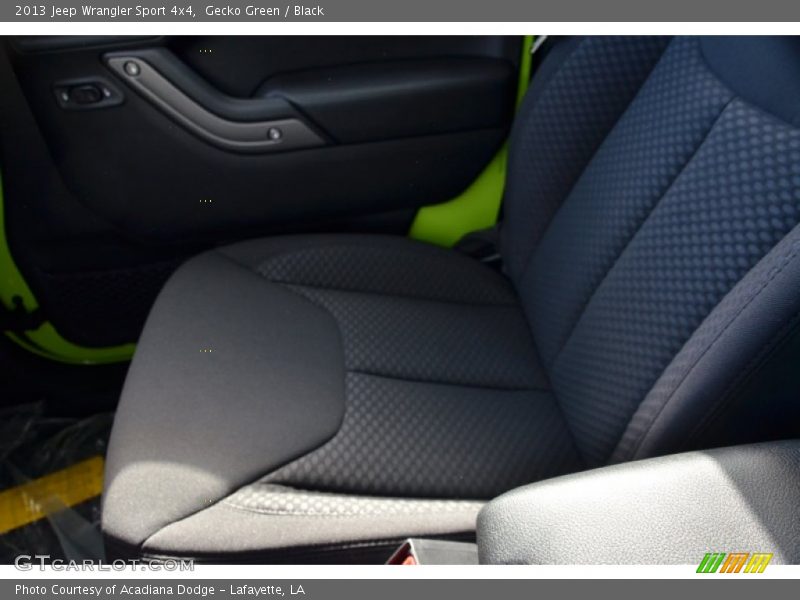 Gecko Green / Black 2013 Jeep Wrangler Sport 4x4