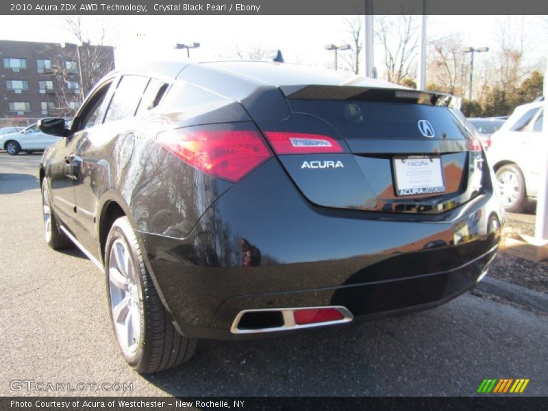 Crystal Black Pearl / Ebony 2010 Acura ZDX AWD Technology